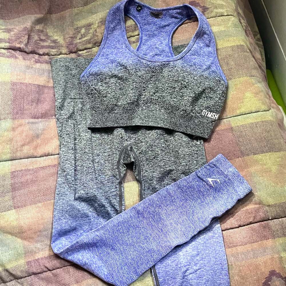 GYMSHARK Ombré Set